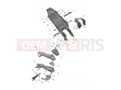 Triumph 2025 Tiger Sport 800 Rear Mudguard