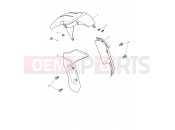 TRIUMPH TRIDENT 660cc CN4040 > Front Mudguard