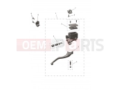 TRIUMPH Trident 800 Front Brake Master Cylinder & Hoses