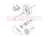 TRIUMPH Trident 800 Rear Wheel