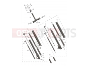 Triumph 2026 SCRAMBLER 1200 XE - CL1737 > Front Forks & Lower Yoke