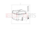TRIUMPH Tiger 900 Rally Aluminium Top Box, Expedition