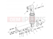 TRIUMPH SPEED TRIPLE R - 735337 > Rear Suspension Unit & Linkage