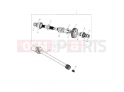 TRIUMPH ROCKET III, CLASSIC & ROADSTER Transmission Damper & Drive Shaft