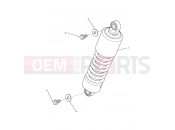 Triumph 2014 ROCKET III, CLASSIC & ROADSTER Rear Suspension Unit