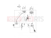 Triumph 2014 ROCKET III, CLASSIC & ROADSTER Ignition Switch & Lock Set - 343681 >
