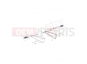 Triumph 2014 ROCKET III, CLASSIC & ROADSTER Rear Footrests & Mountings
