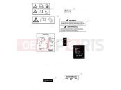 Triumph 2016 ROCKET III, CLASSIC & ROADSTER Warning Labels