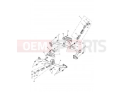 Triumph 2016 ROCKET III, CLASSIC & ROADSTER Front Footrests & Mountings - Rocket III
