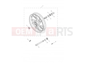 Triumph 2026 Tiger 1200 Alpine Front Wheel