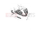 TRIUMPH TRIDENT 660cc CB1390 > CN4039 Exhaust System
