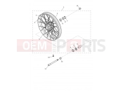 TRIUMPH Tiger 1200 Rally Pro Front Wheel