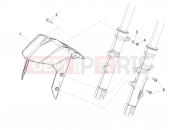 Front mudguard-Pillar - Aprilia SR GT 200 (EU) 2021