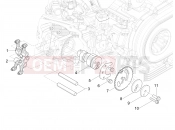 PIAGGIO Beverly 310 25° Anniversario (EU) Rocking levers support unit