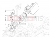 PIAGGIO Beverly 310 25° Anniversario (EU) Throttle body - Injector - Induction joint