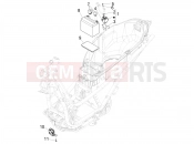 PIAGGIO Beverly 310 Classic-Sport (EU) Remote control switches - Battery - Horn