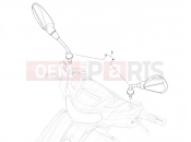 PIAGGIO Liberty 50 (EU) Driving mirror/s