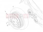 PIAGGIO Liberty 50 (EU) Rear wheel