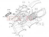 PIAGGIO MP3 310 Sport E5+ (EU) Meter combination - Cruscotto
