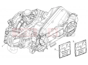 PIAGGIO Typhoon 50 4T E2 (CA, US) Engine assembly