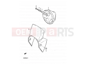 SUZUKI DR125S Z (1982) 52 - HEADLAMP HOUSING