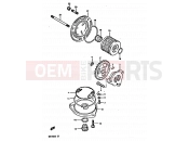 SUZUKI DR125S E (1984) 11 - OIL PUMP