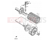 SUZUKI DR125S E (1984) 12 - CLUTCH