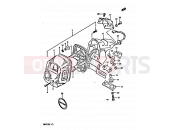 SUZUKI DR125S E (1984) 28 - REAR COMBINATION LAMP (E02, E18)