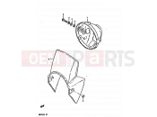 SUZUKI DR125S E (1984) 39 - HEADLAMP HOUSING