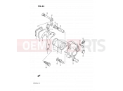SUZUKI DR125S F (1985) 44 - FRONT CALIPERS