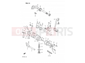 SUZUKI DR125S J (1988) 14 - GEAR SHIFTING