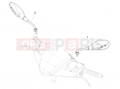 Driving mirror/s - Piaggio NRG Power DD 2020