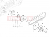 Driving pulley - Piaggio NRG Power DD 2020