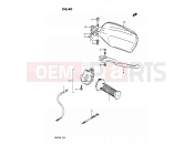 SUZUKI DR200 G (1986) 40 - RIGHT HANDLE SWITCH
