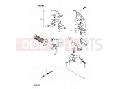SUZUKI DR200 J (1988) 41 - LIGHT HANDLE SWITCH (E01,E02)
