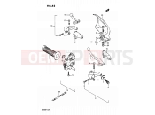 SUZUKI DR200 K (1989) 42 - LIGHT HANDLE SWITCH (E06,E21,E24)