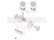 SUZUKI DR200SE S (1995) 5 - CRANKSHAFT