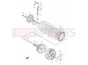 SUZUKI DR200SE S (1995) 13 - CLUTCH