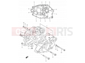 SUZUKI DR200SE X (1999) 3 - CRANKCASE