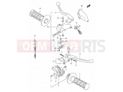 SUZUKI DR200SE X (1999) 34 - HANDLE LEVER