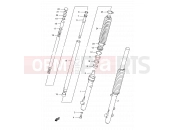 SUZUKI DR200SE X (1999) 39 - FRONT DAMPER