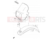 SUZUKI DR200SE K1 (2001) (E03,E28,E33) 33 - HEADLAMP COVER