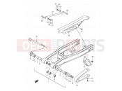 SUZUKI DR200SE K1 (2001) (E03,E28,E33) 45 - REAR SWINGING ARM