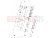 SUZUKI DR200SE K1 (2001) (E03,E28,E33) 40 - FRONT DAMPER