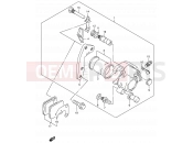 SUZUKI DR200SE K1 (2001) (E03,E28,E33) 43 - FRONT CALIPER