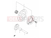SUZUKI DR200SE K2 (2002) (E03,E28,E33) 6 - STARTER CLUTCH