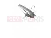 Rear Mudguard - Triumph TF450-C 2025