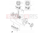 SUZUKI DR200SE K4 (2004) (E03,E28,E33) 5 - CRANKSHAFT