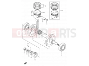 SUZUKI DR200SE K5 (2005) (E06,E24) 5 - CRANKSHAFT