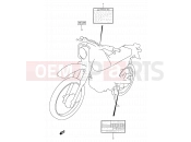 SUZUKI DR200SE K5 (2005) (E06,E24) 36 - LABEL